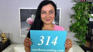 CzechSexCasting – Lucka Cherry – Curvaceous brunette slut makes the most of a casting fuck – E314