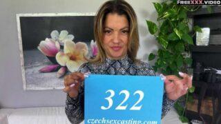 CzechSexCasting – Silvie – Gypsy milf wants to shoot porn with sexy guy – E322