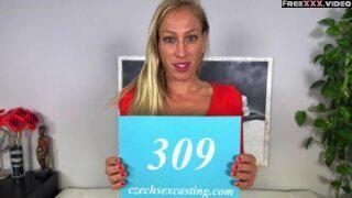 CzechSexCasting – Dionne Darling – Czech blonde bisexual milf wanted to fuck a woman – E309