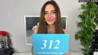 CzechSexCasting – Sakura Hell – Sexy Czech babe wants to be a hot model because of money – E312